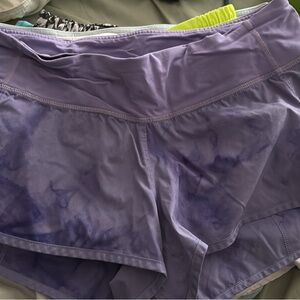 lululemon athletica Purple Athletic Shorts
